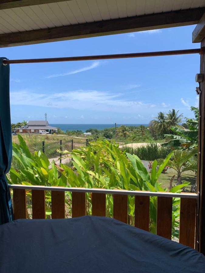 Gîte face à la mer des caraibes Sainte-Rose Exterior foto